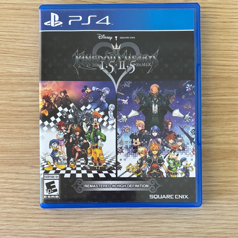 PS4 Kingdom Hearts and 1.5 + 2.5 Remix